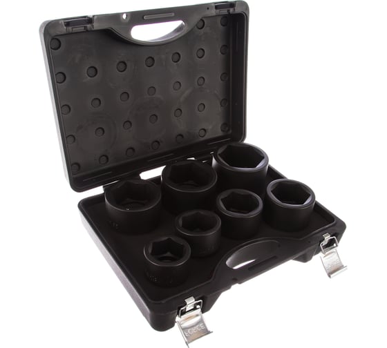 Изображение товара Набор ударных головок 1", 46-75 мм, 7 шт. FORCE 8071