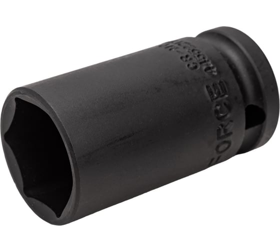 Изображение товара Головка тонкостенная 1/2", 6-гранная, ударная, L=52 мм, 21 мм FORCE 4455221TH