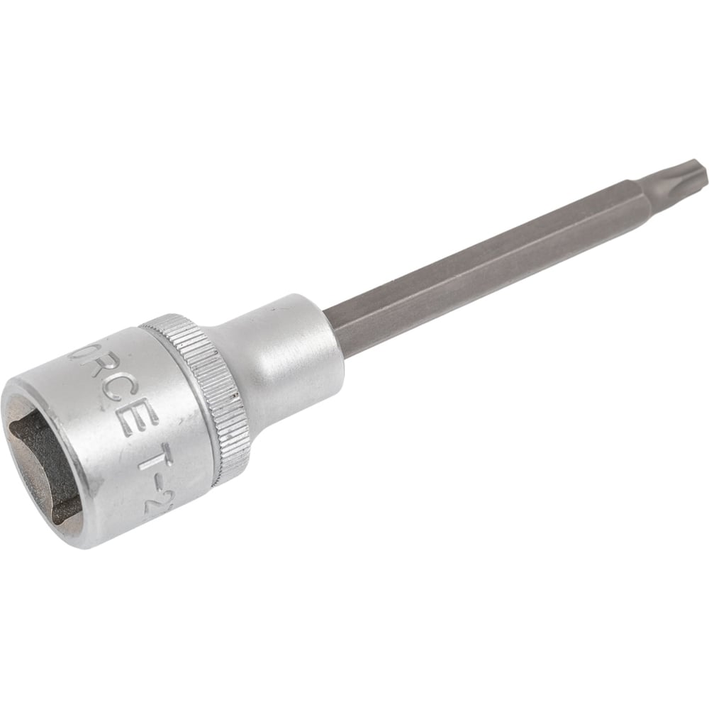 Изображение товара Головка-бита 1/2 Т27 100 мм FORCE 34610027 для надежных соединений