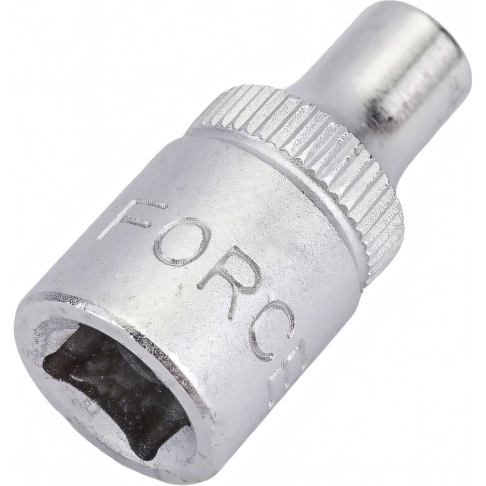 Изображение товара Головка 1/4" 12 гранная 4 мм FORCE 52904 - торцевая крепежная головка