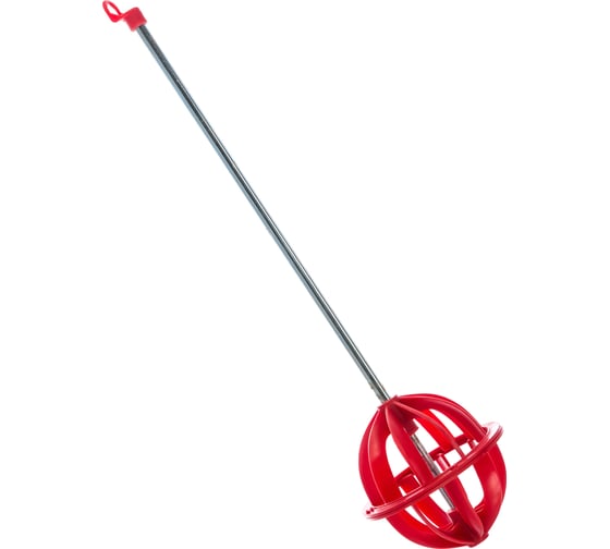 Изображение товара Пластмассовый миксер ГЛОБУС для красок 110х112х400мм Зубр 06008-110-40