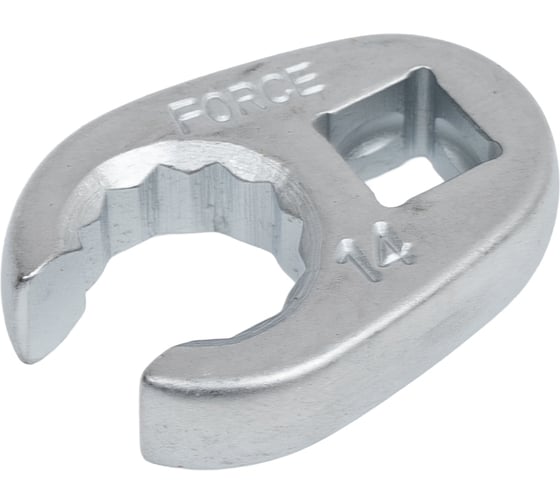 Изображение товара Насадка с открытым зевом под вороток 3/8", 14 мм FORCE 751314