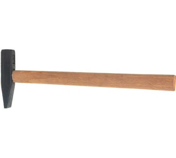 Изображение товара Слесарный молоток 300 г, квадратный боек, деревянная рукоятка СИБРТЕХ 10214