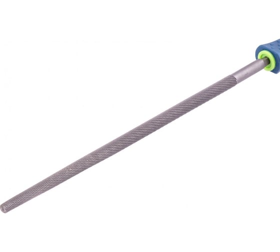 Изображение товара Круглый напильник, 250 мм двухкомпонентная рукоятка, №2 СИБРТЕХ 16130