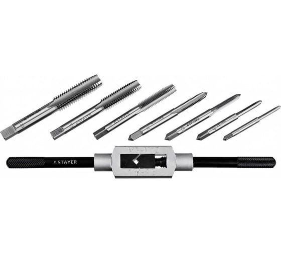 Изображение товара Набор метчиков, метчикодержатель 1шт, метчики 7шт, 8 предметов Stayer MASTER 28016-H8_z01