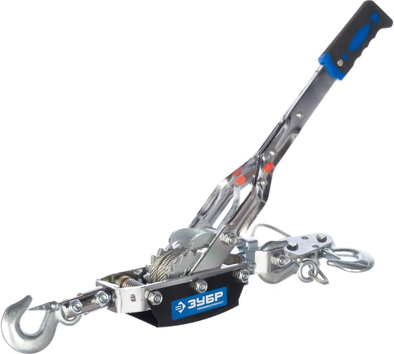 Изображение товара Автомобильная троссовая лебедка Зубр Профессионал 4т 43105-4