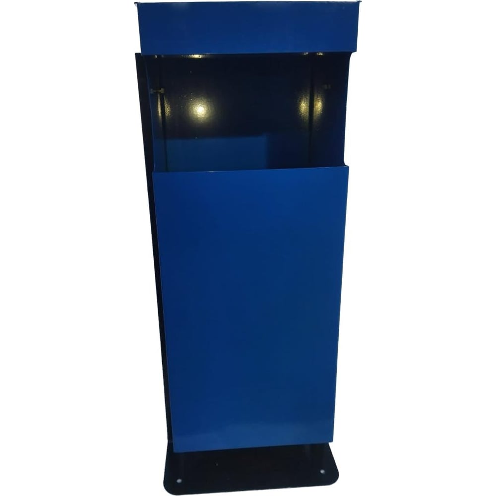 Изображение товара Урна металическая с крышкой ООО КЗНМ упо-2 35.6x35.6x67 см