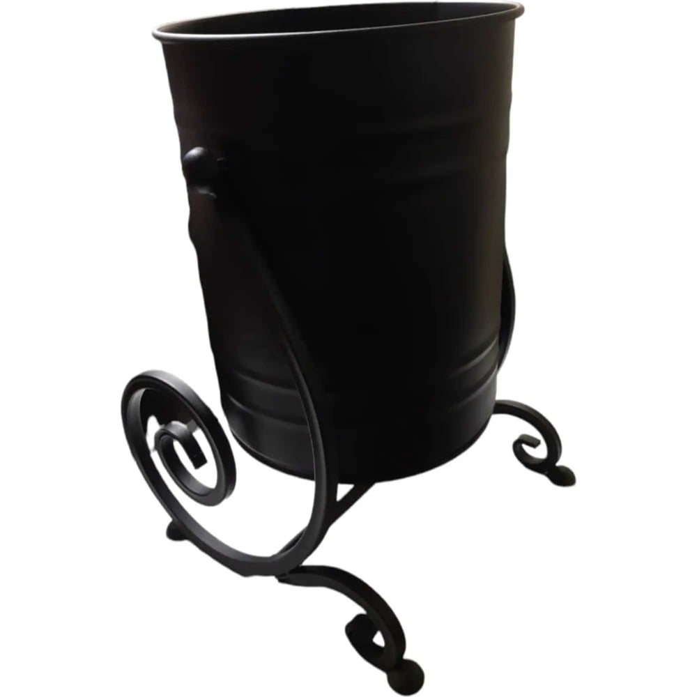 Изображение товара Урна КЗНМ диаметр 36 см высота 48 см металл ковка черная