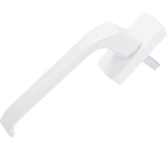 Изображение товара Оконная ручка ТУНДРА металлическая, белая 1552599