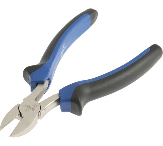 Изображение товара Бокорезы ТУНДРА CrV, никелированные, двухкомпонентные рукоятки, 160 мм 881650