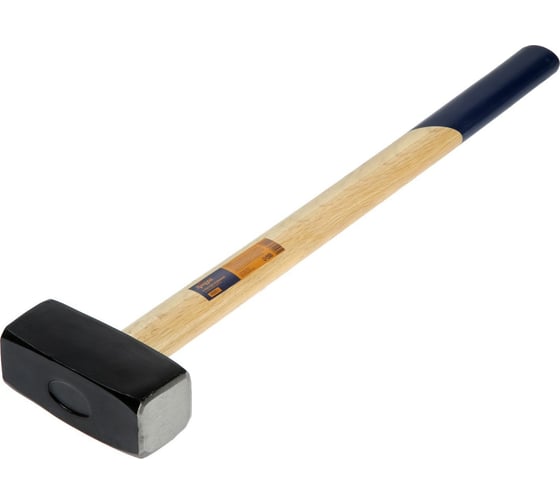 Изображение товара Кувалда ТУНДРА кованая, удлиненная деревянная рукоятка, 4 кг 1672047