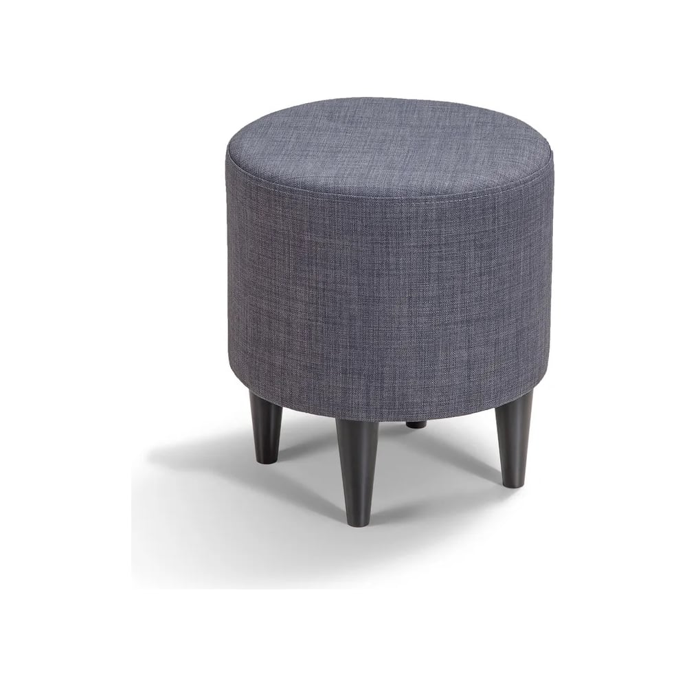 Изображение товара Пуф Salotti НИКО серый 360х360х400 мм мягкий для интерьера