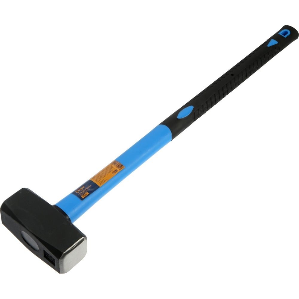 Изображение товара Кованая кувалда ТУНДРА с удлиненной рукоятью 3 кг