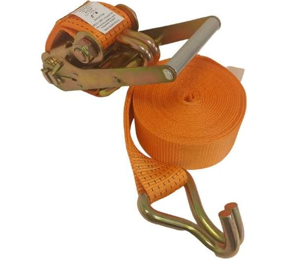 Изображение товара Стяжной ремень ООО Грузкомплект 2-составной, 75 мм, 10 т, 8 м СР75108