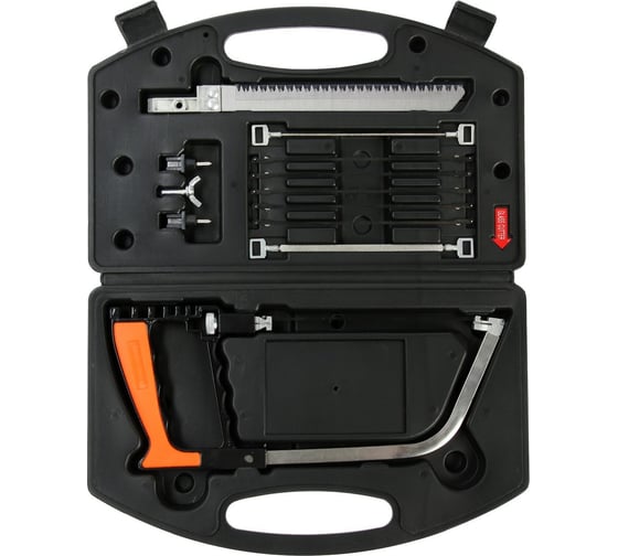 Изображение товара Набор с ножовкой ТУНДРА универсальный, по дереву, пластику, металлу, стеклу, керамике 9278868