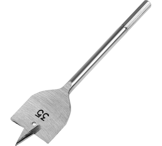 Изображение товара Сверло по дереву перовое шестигранный хвостовик, 35x152 мм ЛОМ 2598235