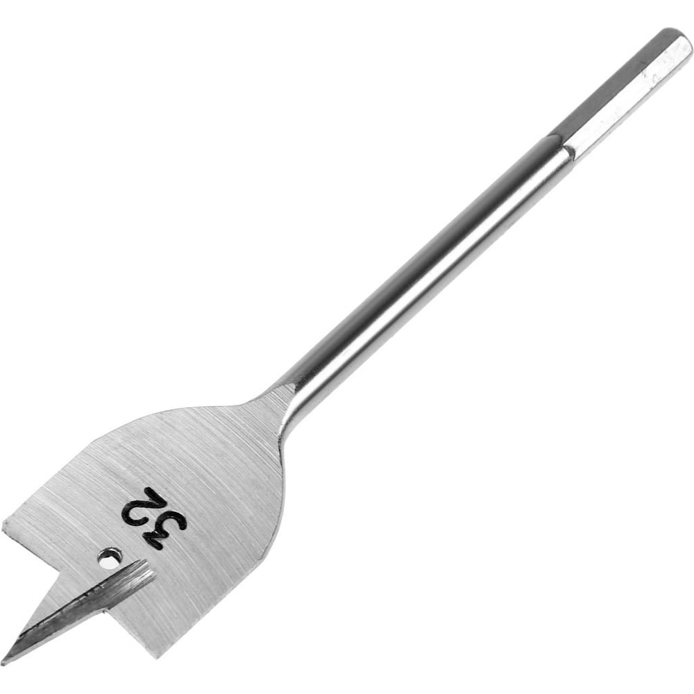 Изображение товара Сверло по дереву перовое 32x152 мм шестигранный хвостовик ЛОМ 2598234