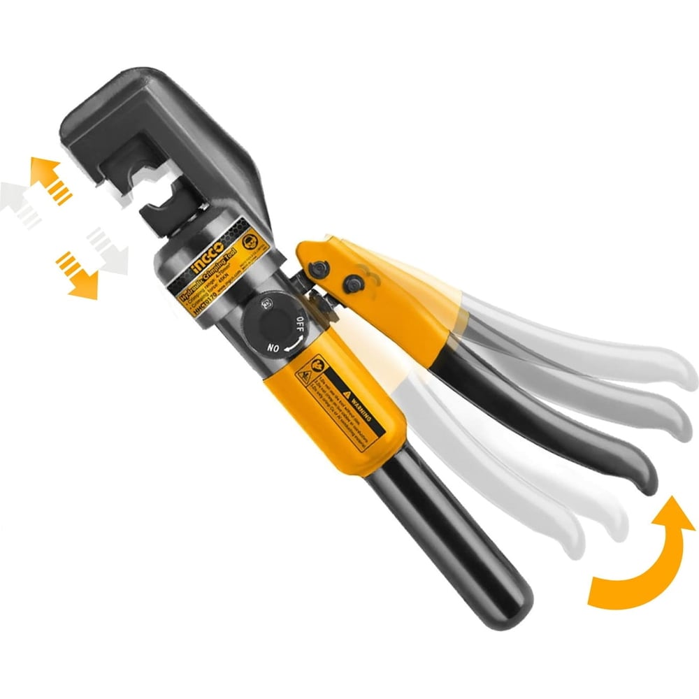 Изображение товара Пресс INGCO гидравлический ручной 70 мм2 HHCT0170