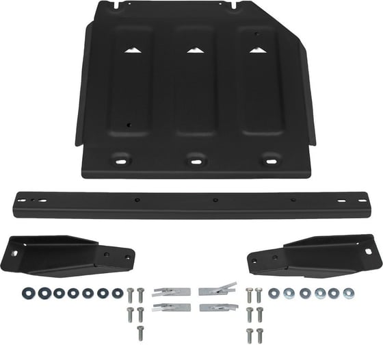 Изображение товара Защита РК  АвтоБроня для great wall poer 2021-н.в., сталь 1.8 мм, с крепежом, штампованная 111.02025.1