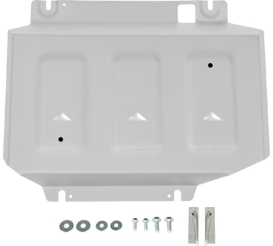 Изображение товара Защита переднего дифференциала Rival для great wall poer 2021-н.в, алюминий 3 мм, с крепежом 333.2023.1