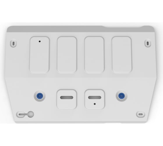 Изображение товара Защита картера Rival для faw bestune t55 2021-н.в., алюминий 3 мм, с крепежом, штампованная 333.8013.1