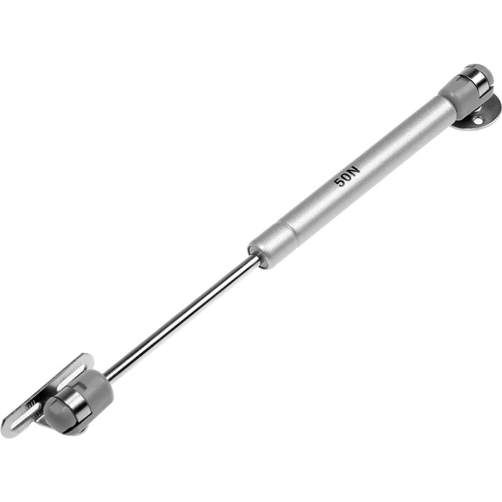 Изображение товара Газовый лифт ТУНДРА GL050GR 50N для мебели, серый, упак 1 шт