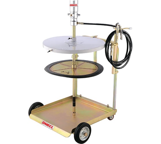 Изображение товара Установка DMECL на тележке для подачи консистентной смазки из бочек 180-220 кг. В0000000201224