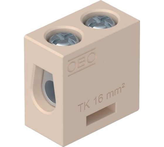 Изображение товара Клемма OBO Bettermann керамическая, огнестойкая, TK 16, 16 мм2 5 шт 7205706