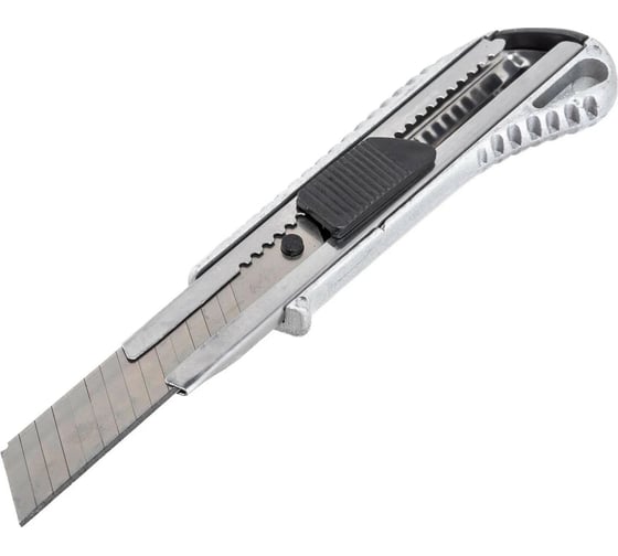 Изображение товара Нож со сменным лезвием Pro Legend 18мм, алюминиевый корпус, кнопка Easy Slider PL4864