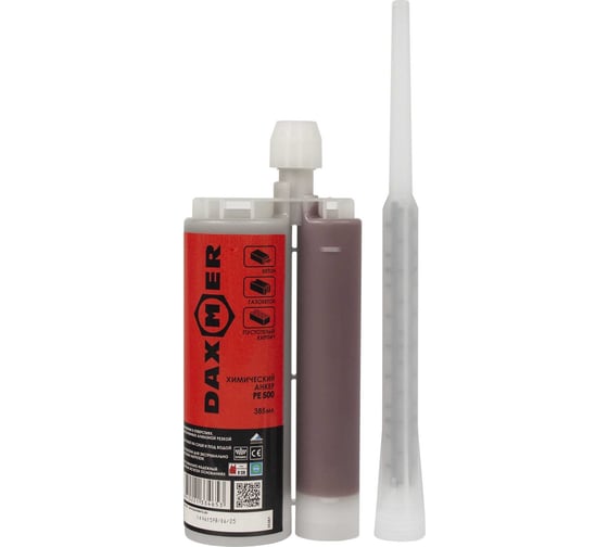 Изображение товара Daxmer Химический анкер PURE Epoxy 500, 385мл 00-00445608