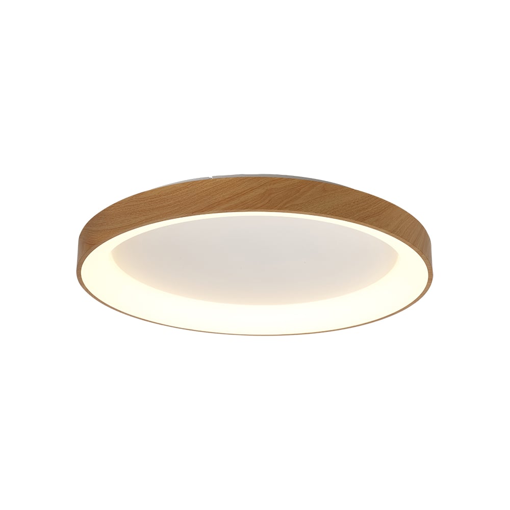 Изображение товара Потолочный светильник MANTRA NISEKO II 8644 с деревянным дизайном и встроенными светодиодами