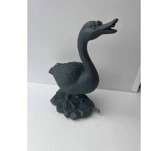 Изображение товара Фигура для фонтана Heissner Гусь, цвет под медь 003233-00