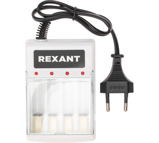 Изображение товара Зарядное устройство REXANT PC-05 для Ni-Mh аккумуляторов типа AA/AAA 18-2209-4