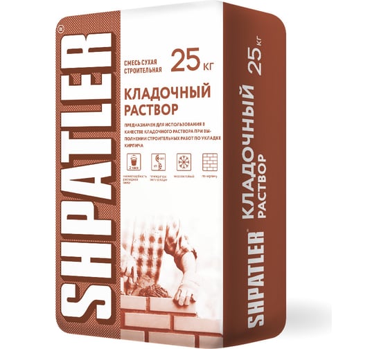 Изображение товара Цветной кладочный раствор ШПАТЛЕР М150, белый, 25 кг Ш00088