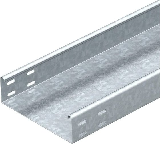 Изображение товара Кабельный лоток OBO Bettermann неперфорированный LKSU 60x400x3000 мм (аналог 50x400) 6048950