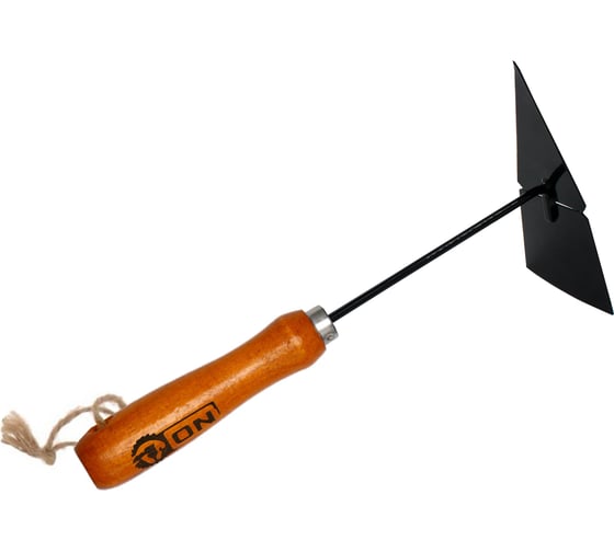 Изображение товара Мотыжка + бороздовик On Premium, п/о, лакированная деревянная ручка 24-06-073