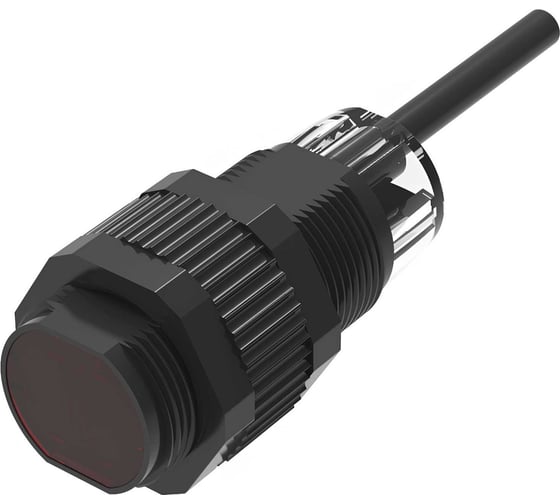 Изображение товара Оптический Датчик Диффузный AKUSENSE PSM18-D40P Sn=400 мм PNP NO/NC (Программ) 10...30DC кабель 2м 07-00037859