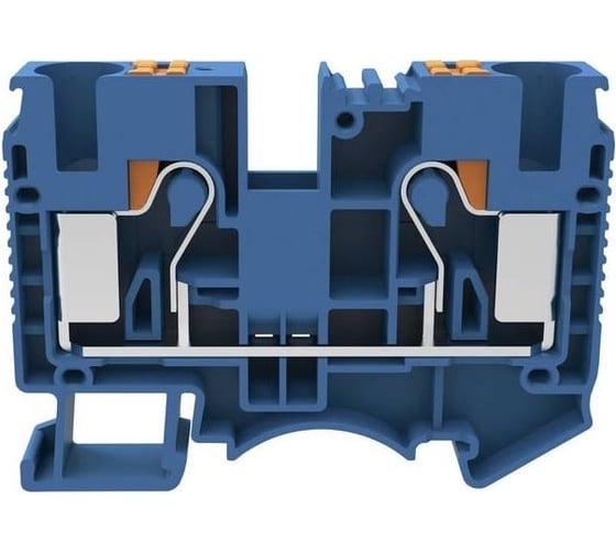 Изображение товара Клемма на дин-рейку Degson, 10 кв.мм, push-in, синяя, 20 штук DS10-01P-12-00Z(H)