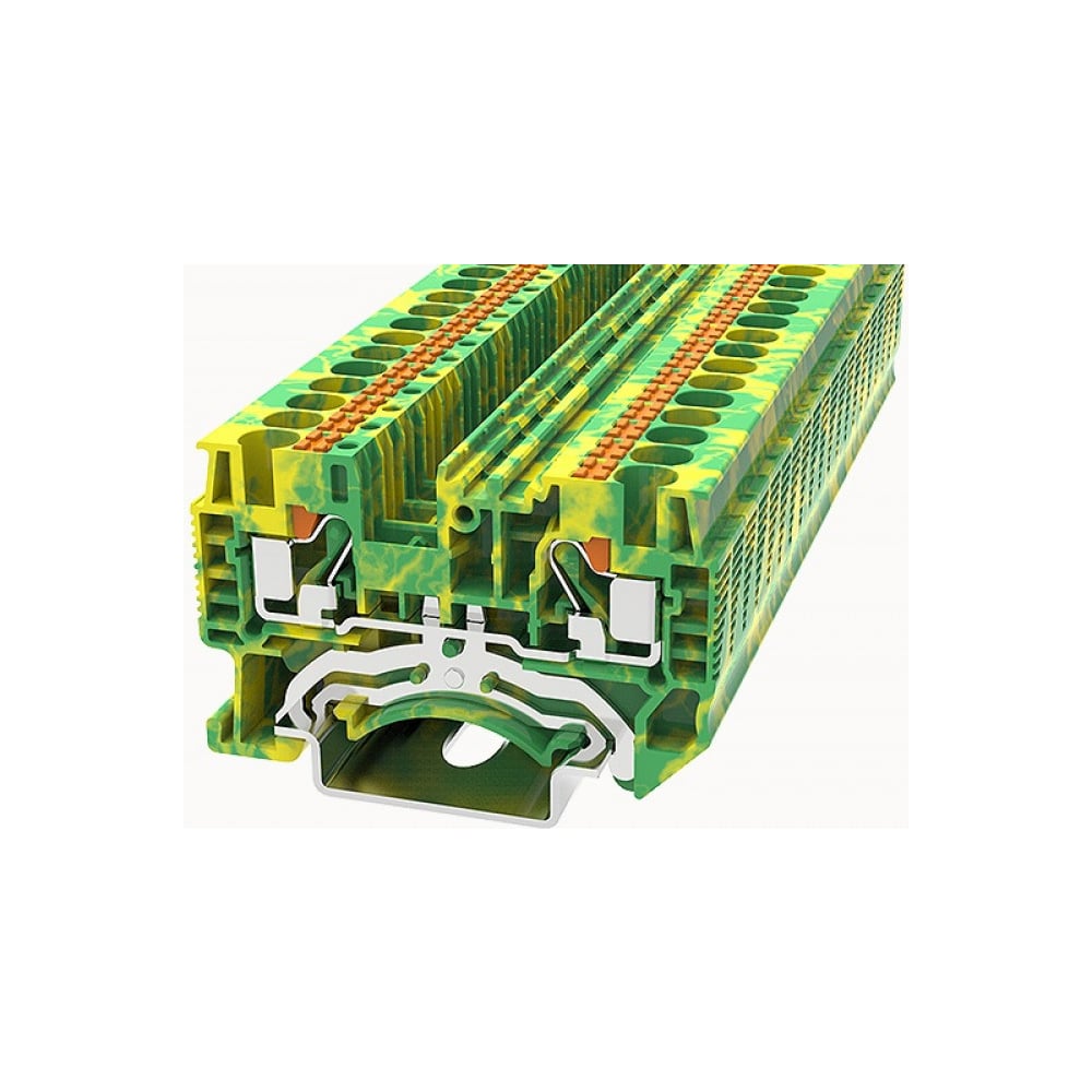 Изображение товара Клемма на дин-рейку Degson DS4-PE-01P-1C-00Z(H) 4 кв.мм земля монтаж