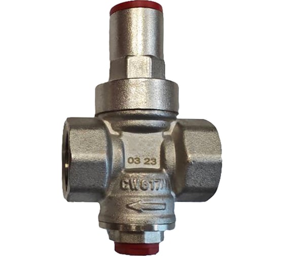 Изображение товара Редуктор давления ROMMER RVS-0010-000020 PN16 вн/вн 3/4 с выходом под манометр RG00921SM0BLRL