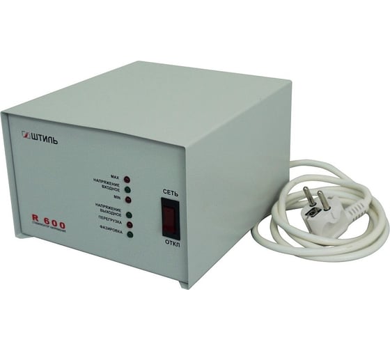 Изображение товара Стабилизатор переменного напряжения Штиль R 600