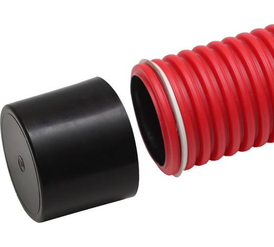 Изображение товара Заглушка для двустенных труб D=160мм Рувинил ЗКЛ-160