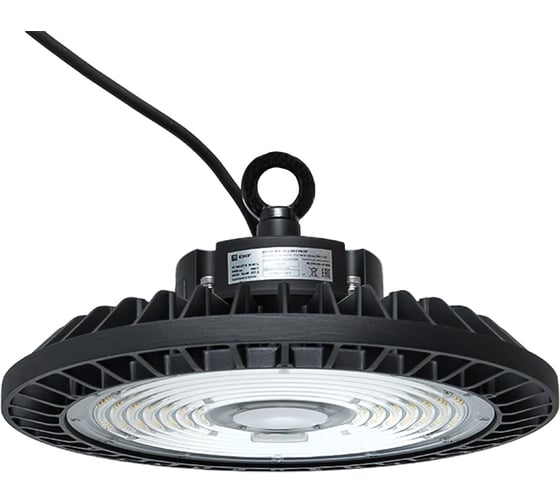 Изображение товара Светодиодный светильник EKF промышленный для высоких пролетов ДСП-2102 150Вт 90 гр 5000К IP65 HIL-2102-150-90-5000