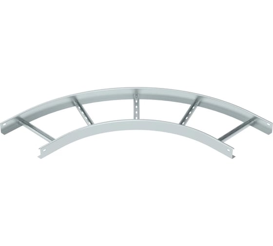 Изображение товара Угловая секция OBO Bettermann 90 лестничного лотка 60x300 мм R=500 мм 6211424