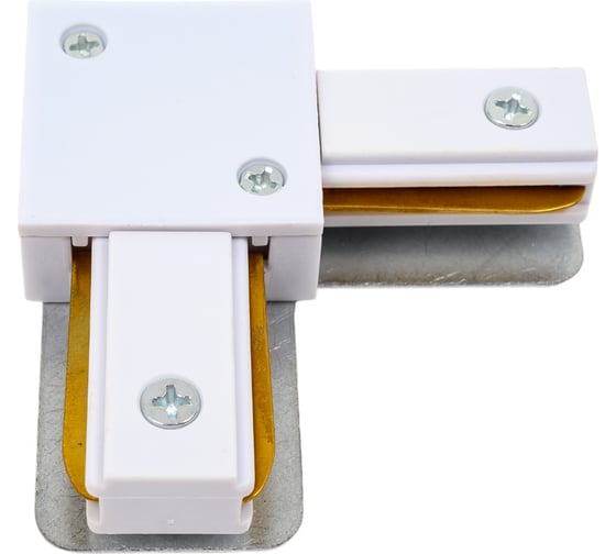 Изображение товара Угловой коннектор для однофазного шинопровода truEnergy белый 23111