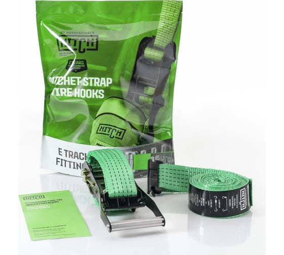 Изображение товара Стяжной ремень HITCH Евроборт (концевики ласточкин хвост) REGULAR 50 мм, STF 400 DaN, 3600 кг, 4 м SZ068106