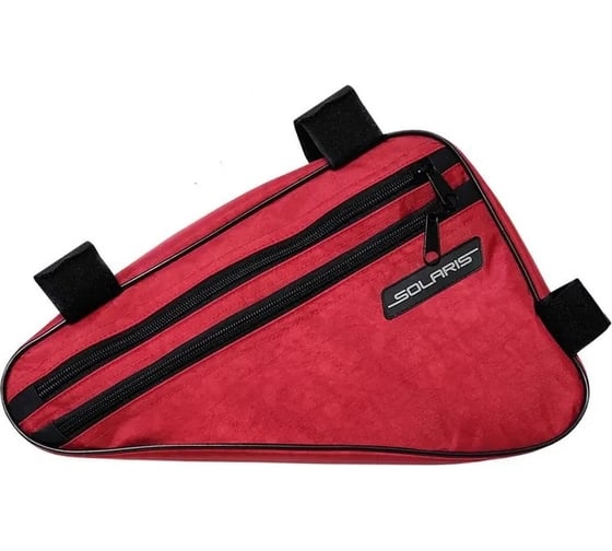 Изображение товара Велосипедная сумка SOLARIS красная S5611