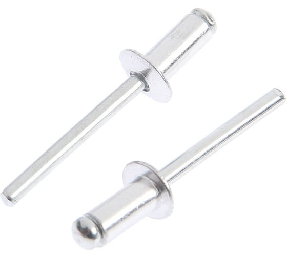 Изображение товара Вытяжные заклепки ТУНДРА krep алюминий-сталь, 50 шт., 4.8x10 мм 1112970