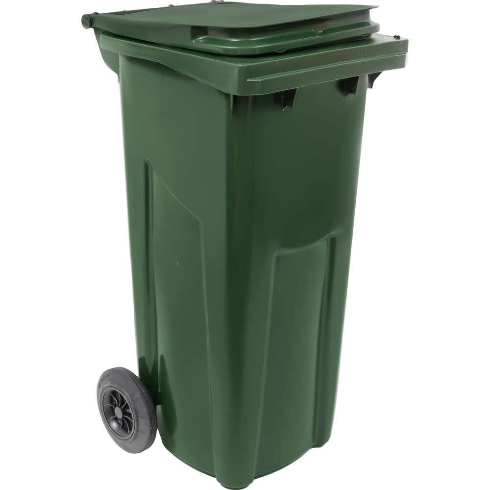 Изображение товара Мусорный контейнер Gigant 120 л IPG-02 с крышкой, колесами и ручкой