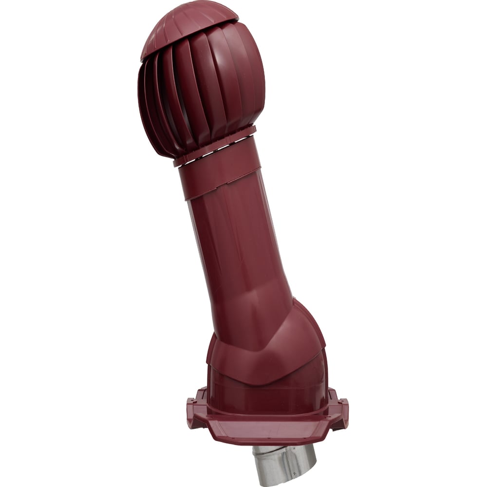 Изображение товара Комплект вентиляции Gervent ПРОФ 21 с гидрозатвором малиновый для кровли